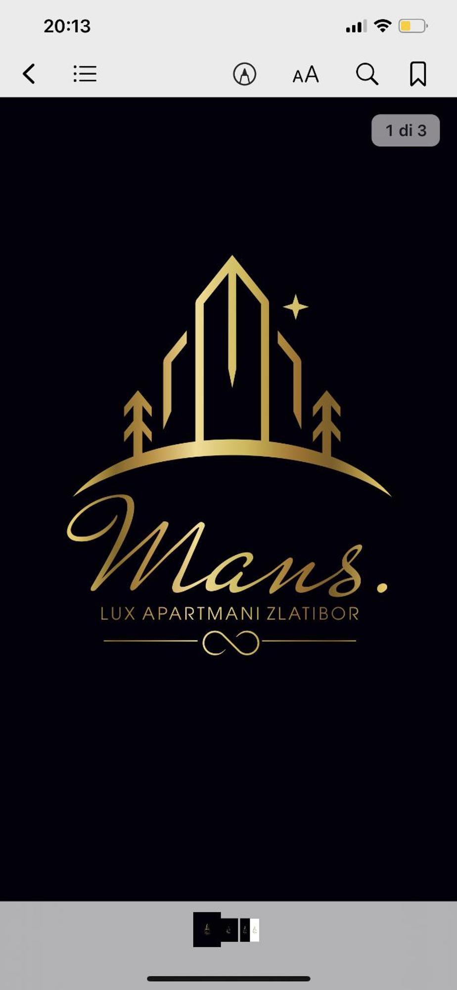 Mans Lux 8 Apartman 兹拉蒂博尔 外观 照片